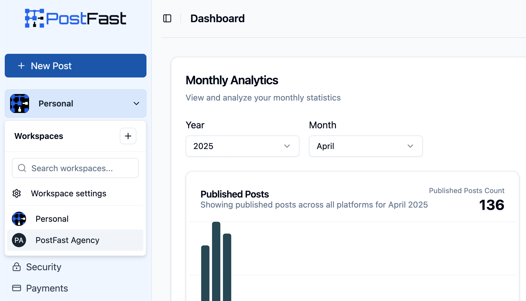 Agency Dashboard